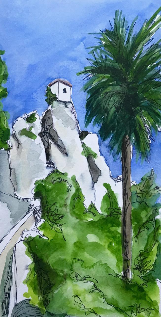 Guadalest, Bell Tower from below